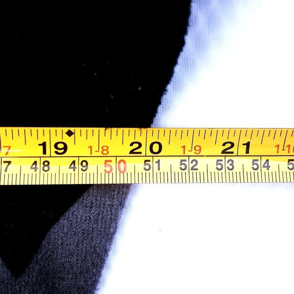 New Directions Women's Large Chevron Pattern Zig Zag Long Sleeve Cowl Neck Top - Picture 10 of 10